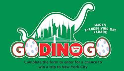Sinclair Oil Dino2NYC Sweepstakes