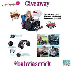 The Baby Jaserick App Travel Tray Giveaway