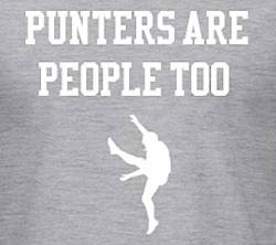 Rich Threads: Punters Are People Too T-shirt Giveaway