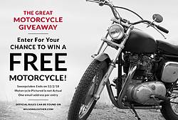Wilsons Leather Great Motorcycle Giveaway