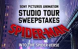 Sony Pictures Spider-Man Into the Spider-Verse Sweepstakes