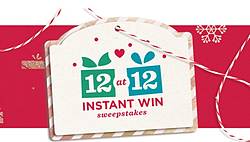 QVC 12 at 12 Instant Win Sweepstakes