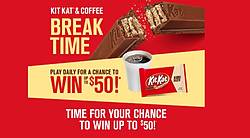 Kit Kat Break Time Instant Win Game