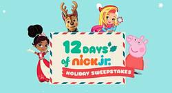 12 Days of Nick Jr Holiday Instant Win Game
