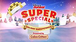 Disney Junior’s Super Special Holiday Sweepstakes
