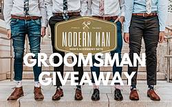 Modern Man Groomsman Giveaway