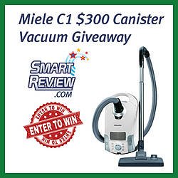 Smart Review Miele C1 $300 Premium Canister Vacuum Giveaway