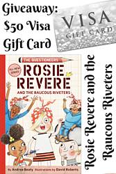 Mom and More: Rosie Revere Visa Giveaway