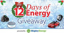 12 Days of Energy Presented by Shipley Energy Giveaway