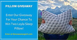 Layla Sleep Pillow Giveaway