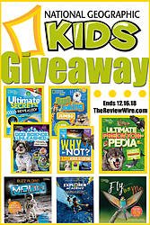 Review Wire: Nat Geo Kids 8 Book Giveaway