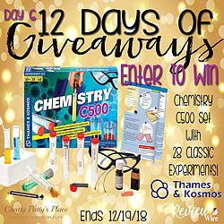 Review Wire: Thames & Kosmos Chemistry C500 Set Giveaway