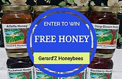 Gerard’Z Honeybees Honey Giveaway