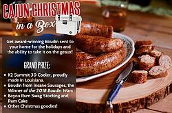 Visit Lake Charles Cajun Christmas in a Box Giveaway