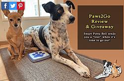 Littledogtips: Paws2Go Electronic Potty Bell for Dogs Giveaway