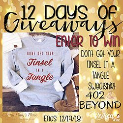 Review Wire: Tinsel in a Tangle Sweatshirt Giveaway