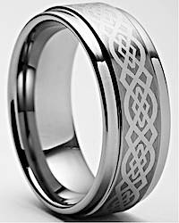 Mom's Focus on Cyber World: Keon Celtic Tungsten Ring Giveaway