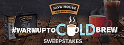 Java House Warm UP to Cold Brew Sweepstakes