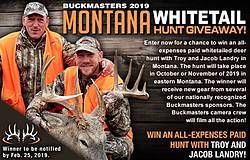 Buckmasters Montana Whitetail Hunt Sweepstakes