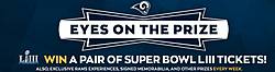 Los Angeles Rams Super Bowl Experience Sweepstakes