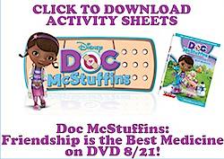 Trendy Mom Reviews: Disney's Doc McStuffin Friendship in the Best Medicine DVD