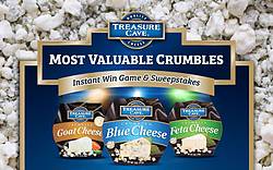Treasure Cave Most Valuable Crumbles Sweepstakes & Instant Win Game