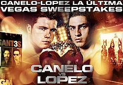 Showtime: Canelo-Lopez La Ultima Vegas Sweepstakes
