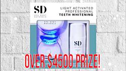 19 Blue LED Teeth Whitening Kit Giveaway