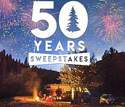 Thousand Trails Cheers to 50th Years Sweepstakes