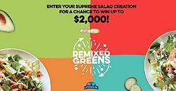 Pita Pit Remixed Greens Contest & Sweepstakes