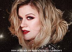 Atlantic Recording the Kelly Clarkson VIP Experience Sweepstakes
