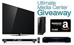 Amazon.com Ultimate Media Center Giveaway