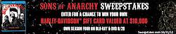 Sons Of Anarchy Harley-Davidson Gift Card Program Sweepstakes