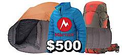 Travel Country $500 Marmot Shopping Spree Sweepstakes