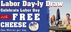Ile de France Cheese Labor Day-ly Draw Giveaway