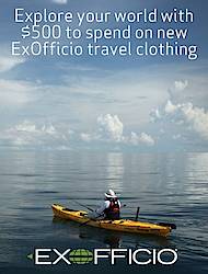 ExOfficio $500 Travel Clothing Giveaway