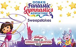 Nick Jr. Dora Fantastic Gymnastics Sweepstakes