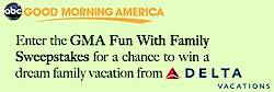 Good Morning America's "Fun With The Family" Sweepstakes
