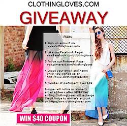 Sweepstake Lover: ClothingLoves Giveaway