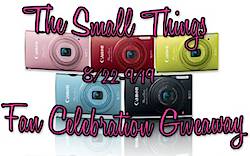 The Small Things: Fan Celebration Digital Camera Giveaway