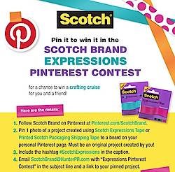 Scotch Brand Expressions Pinterest Contest