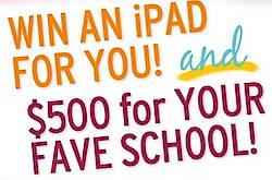 VolunteerSpot: Back-to-School 2012 iPad Sweepstakes Giveaway