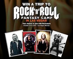 Rock & Roll Fantasy Camp Sweepstakes