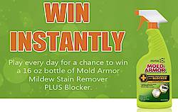 Mold Armor Mold Awareness Month Instant Win Sweepstakes
