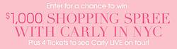 Wet Seal: Shopping Spree With Carly Rae Jepsen Sweepstakes