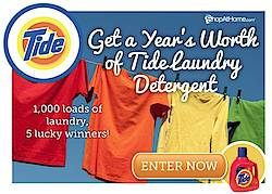 Shop At Home: Tide Detergent Giveaway