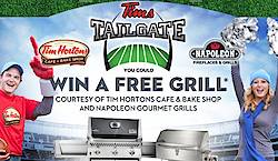 Tim Horton's: Tims Tailgate Sweepstakes