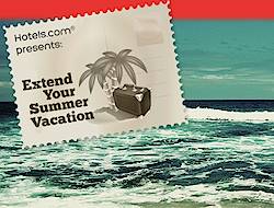 Hotels: Extend Your Summer Vacation Sweepstakes