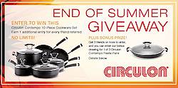 Circulon End Of Summer Giveaway