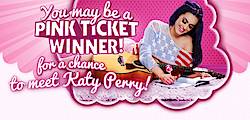 Katy Perry Pink Ticket Sweepstakes